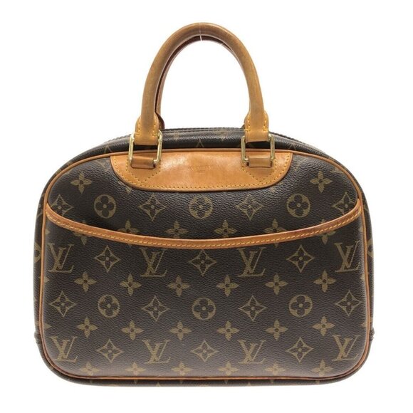 100% Authentic LOUIS VUITTON Trouville Monogram Handbag - Picture 1 of 15